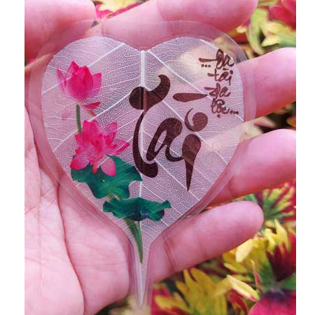 Lá Bồ Đề Ốp ĐT Hoa Sen - Tài